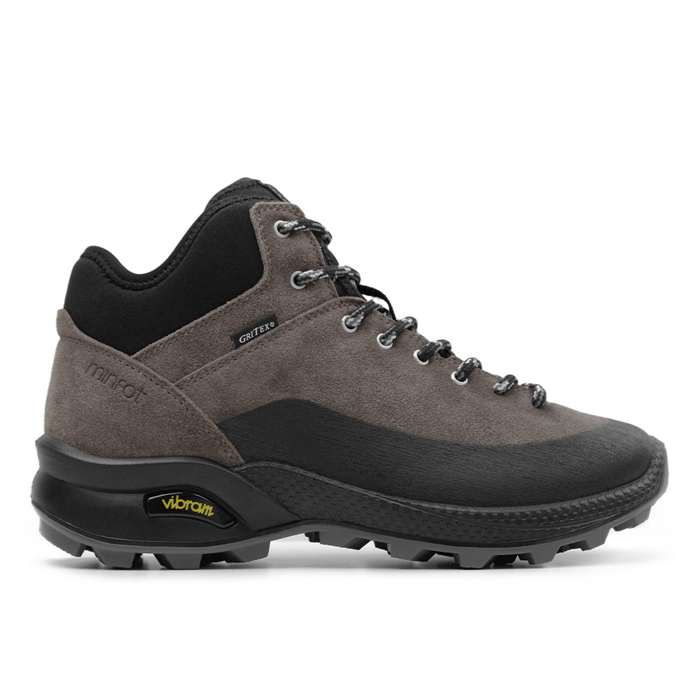 Produktbild 3 - Minfot Step Vandrestøvler Mid TEX Ruskind Stone