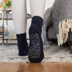 Minfot Anti-skridstrømper Uld Cosy Iris 2-pak