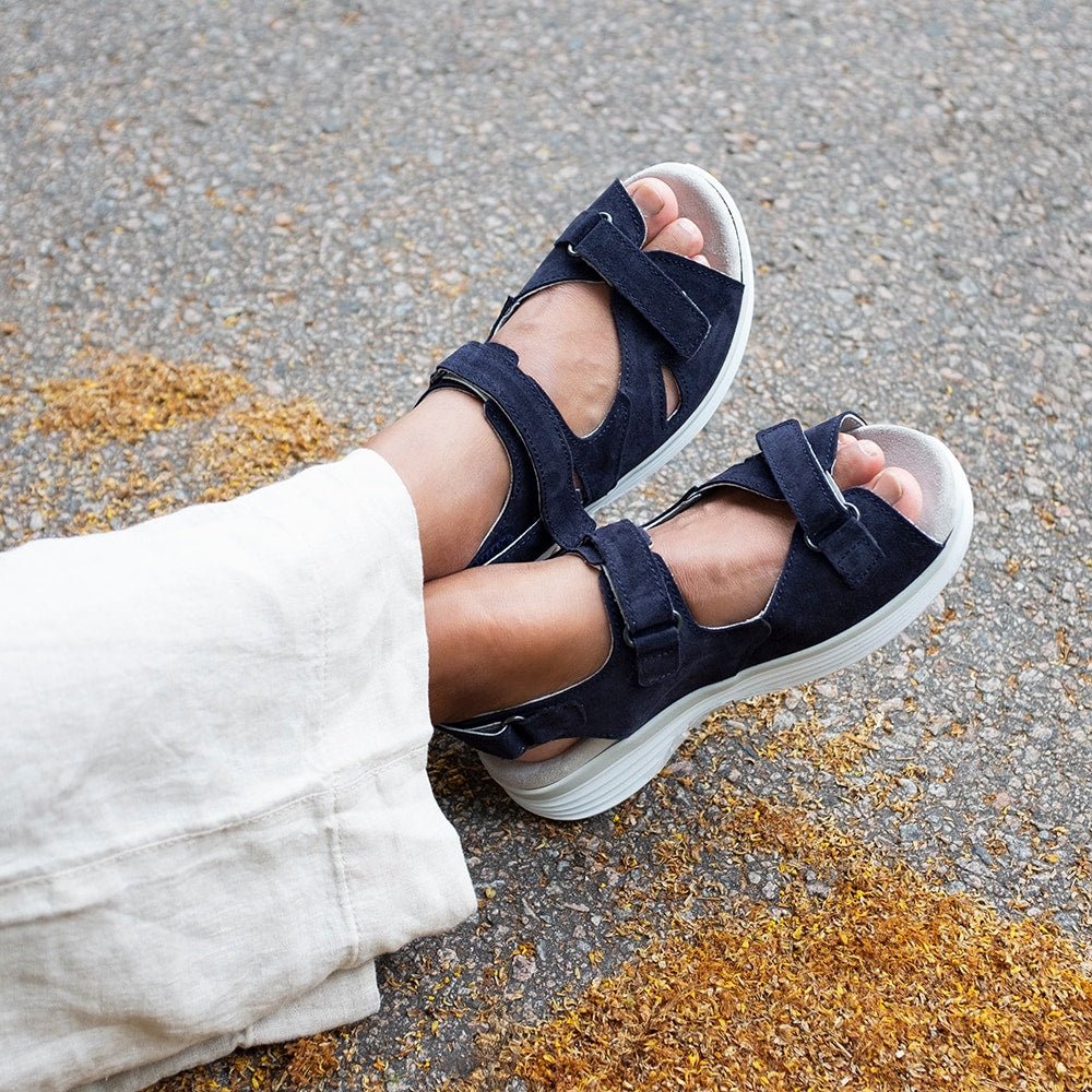 Minfot Sunny Sandaler Dame Navy
