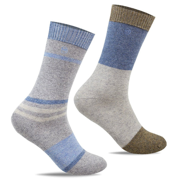 Minfot Uldstrømper Strand Indigo 2-pak