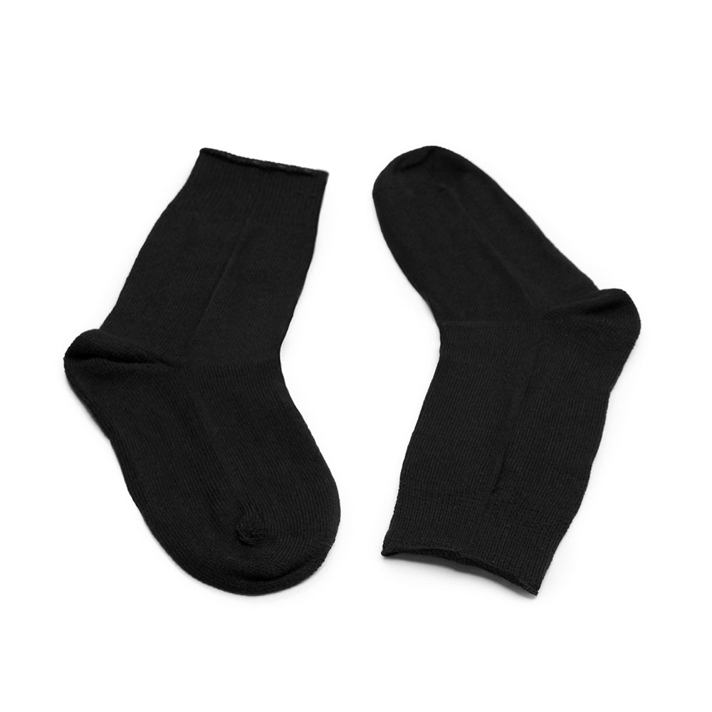 Produktbild 4 - Minfot Sømløse Strømper Bomuld Sort 1-pak