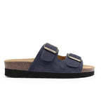 Minfot Moa Sandaler Dame Bio Ruskind Navy