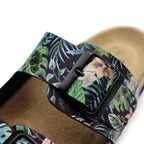Minfot Softstep Sandaler Dame Biosandal 2-remme Tropical Glow Sort