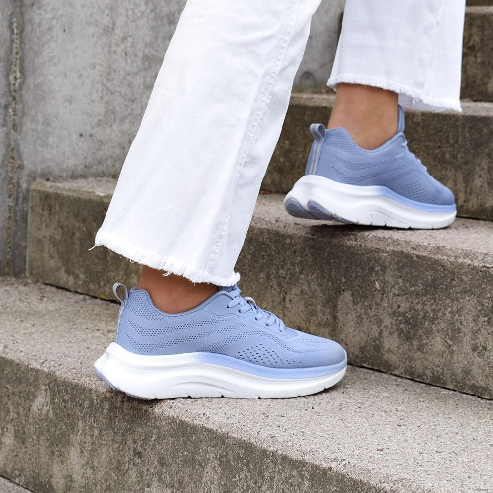 Minfot Sneakers Enjoy Lyseblå
