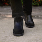 Minfot Hilma Boots med Lynlås TEX-membran Sort