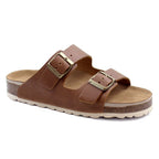 Minfot Kayo Sandaler Dame Læder Primo Soft Ljusbrun