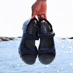 Minfot Sandhamn Sandaler Dame Nubuck Navy