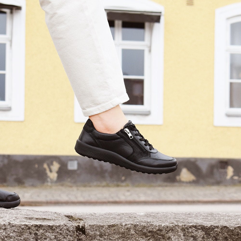 Minfot Way Sneaker Bred Stretch Zip Sort