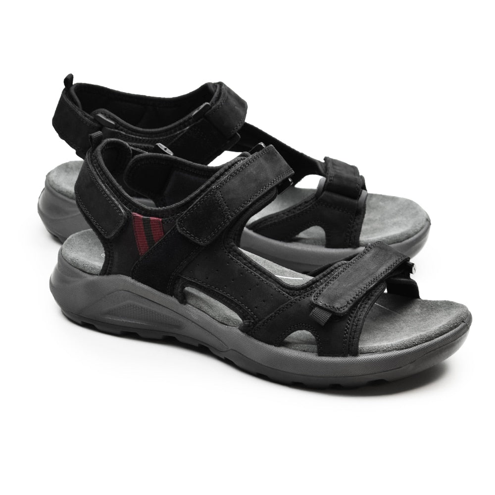 Minfot Sandal Herre Karlshamn Sort