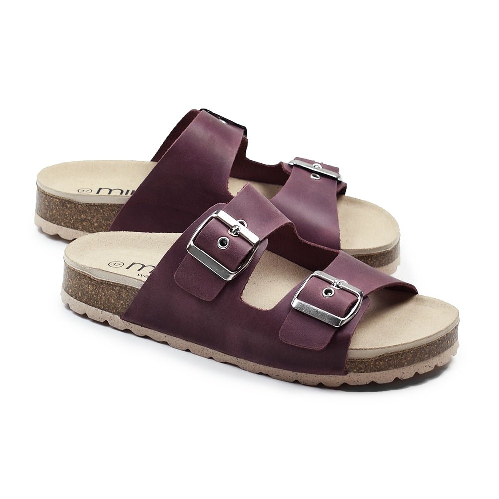 Minfot Sandaler Primo Soft Ayo Læder Bordeaux