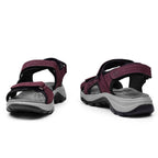 Minfot Sandhamn Sandaler Dame Nubuck Bordeaux