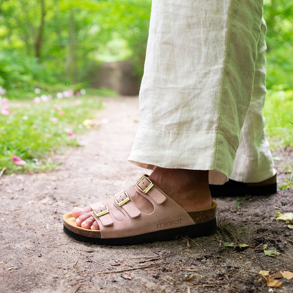 Produktbild 8 - Minfot Sandal Mjuk Bio Rose Mocka