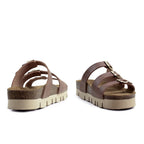 Minfot Upstep Lux Sandaler Dame Brun