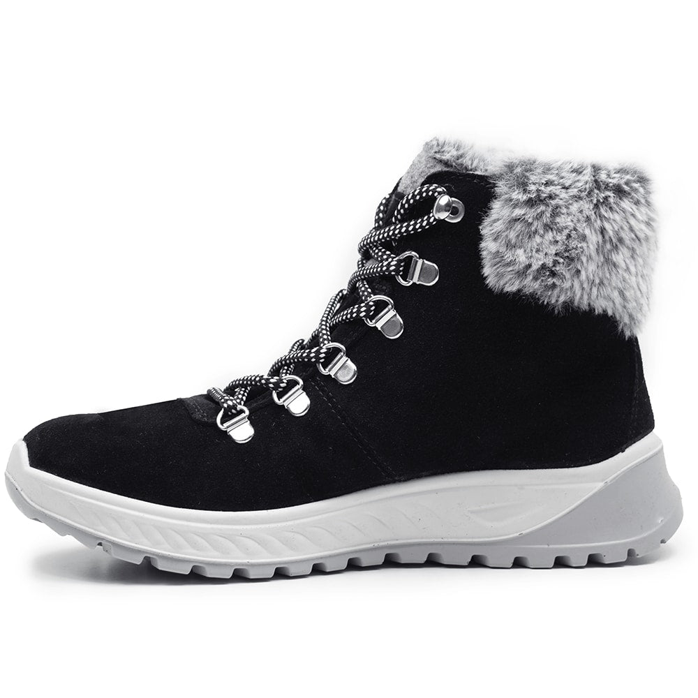 Minfot Sala Støvler Ruskind J-Tex Sort