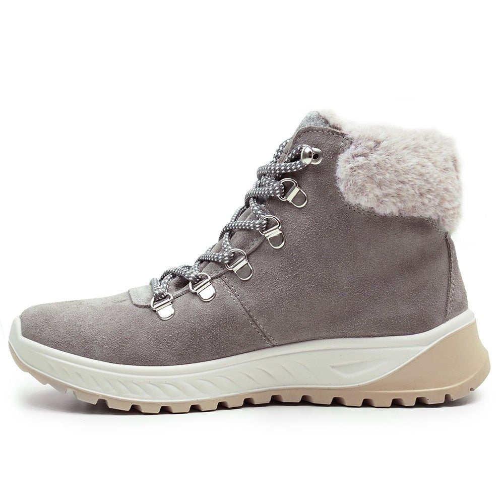Produktbild 4 - Minfot Sala Kängor Mocka J-Tex Taupe