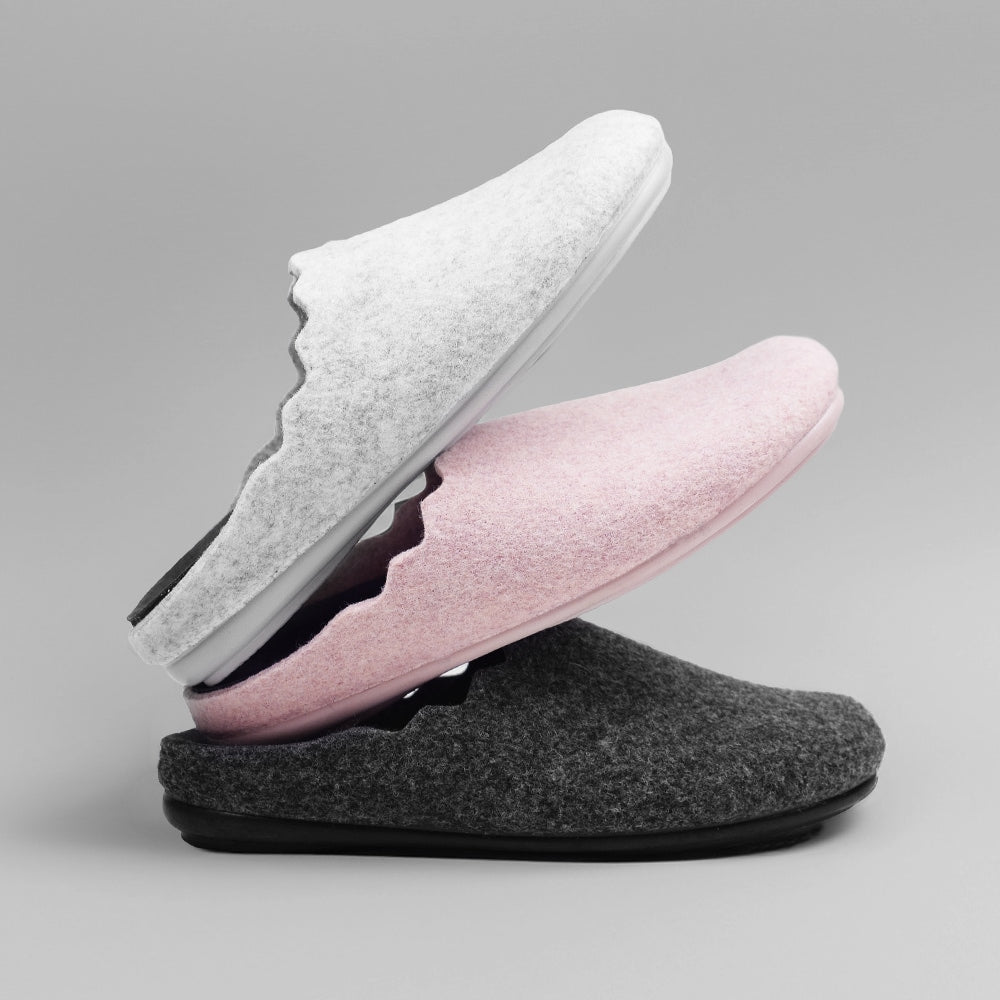 Minfot Hjemmesko Relax Dame Grafit