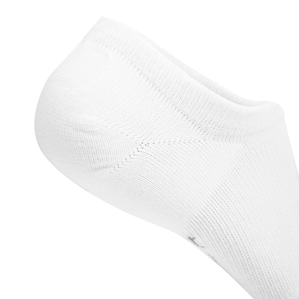 Minfot Ankelstrømper Bambus Hvid 5-pak