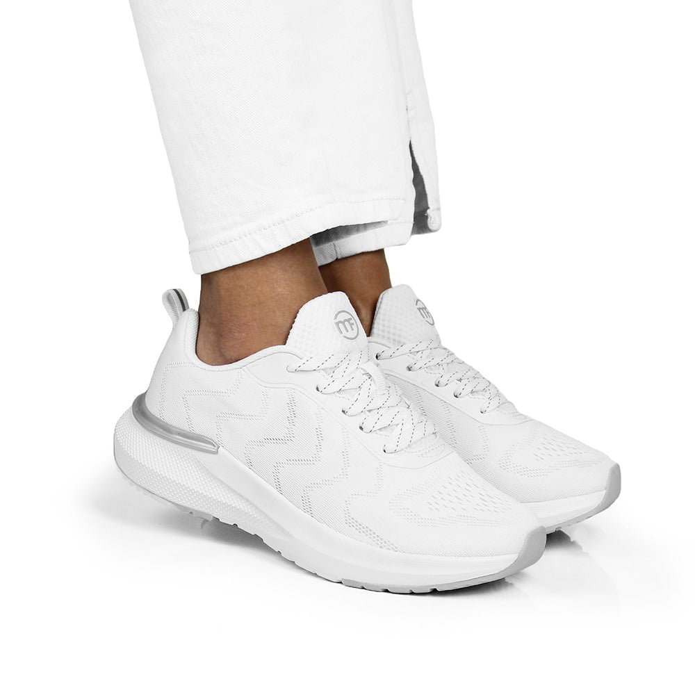 Minfot Sneaker Move Dame Mesh Hvid