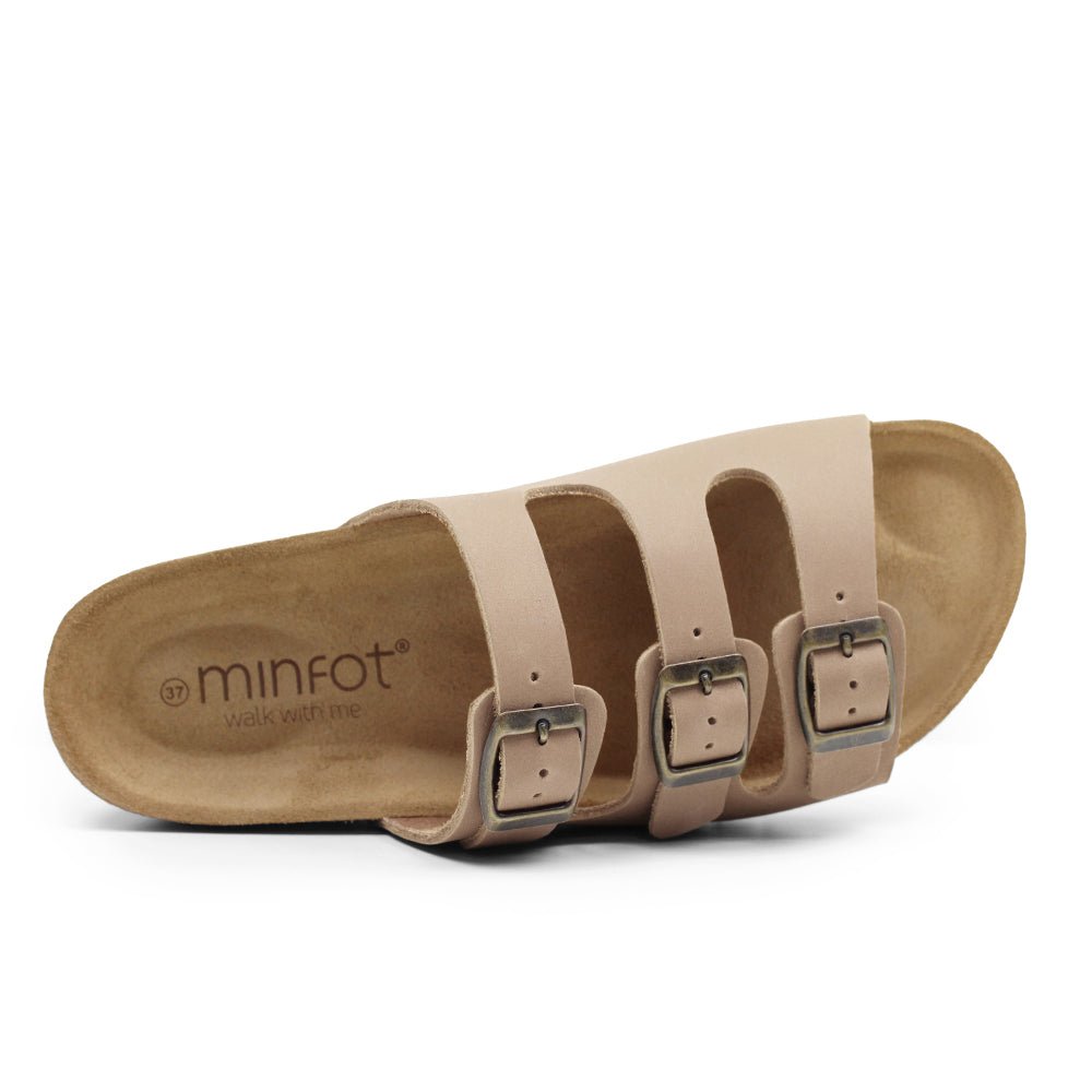 Minfot Sandaler Bio Skinn Stone