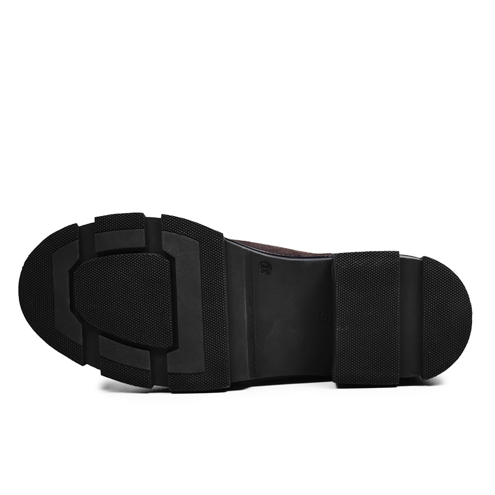 Minfot Chelsea Boots Oslo Ruskind Mørkebrun