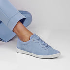Minfot Aveny Sneaker Ruskind Lyseblå