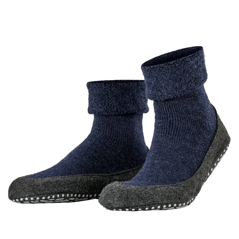 Falke Cosyshoe Slippers Herre Uld Mørkblå