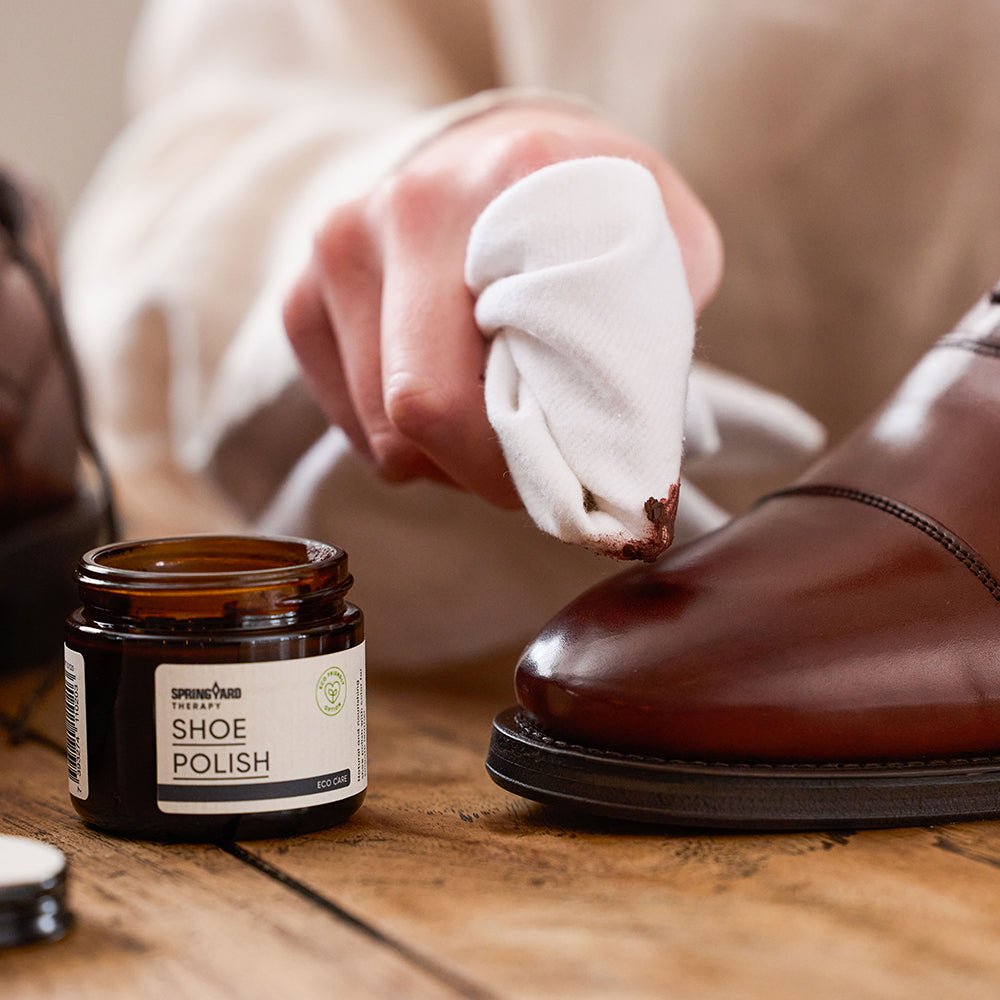 Springyard Shoe Polish Skocreme Læder Brun