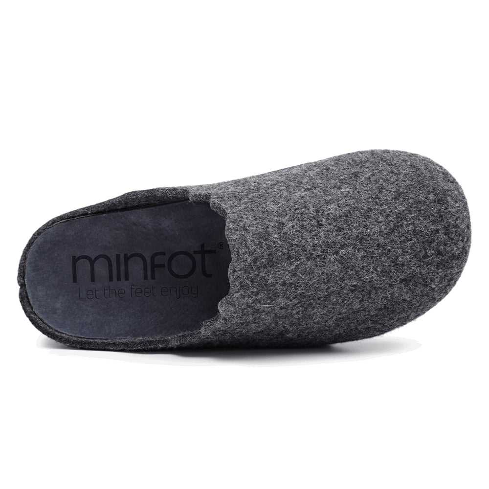 Minfot Hjemmesko Relax Dame Grafit