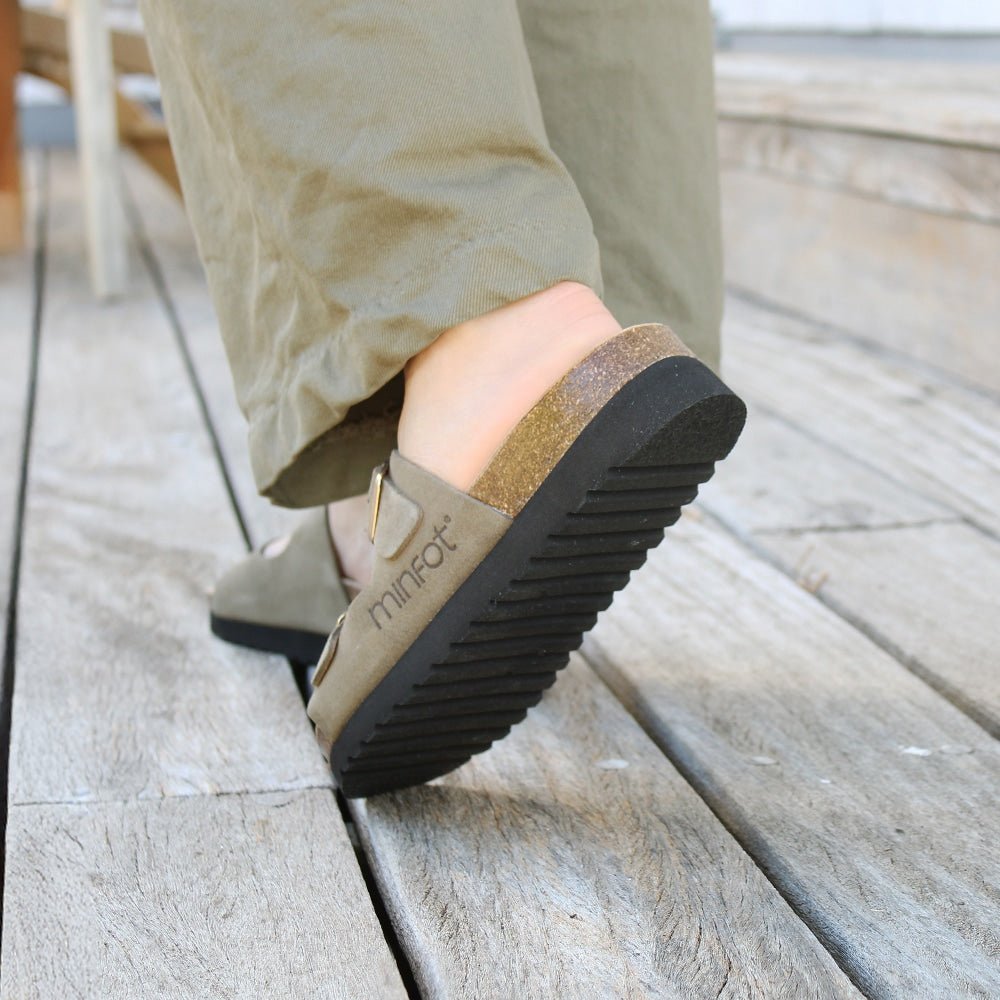 Produktbild 12 - Minfot Sandaler Mjuk Bio Moa Mocka Olive