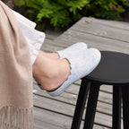 Minfot Hjemmesko Relax Dame Lysegrå