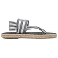 Nalho Ganika Sandal Metallic W Grey Sølv