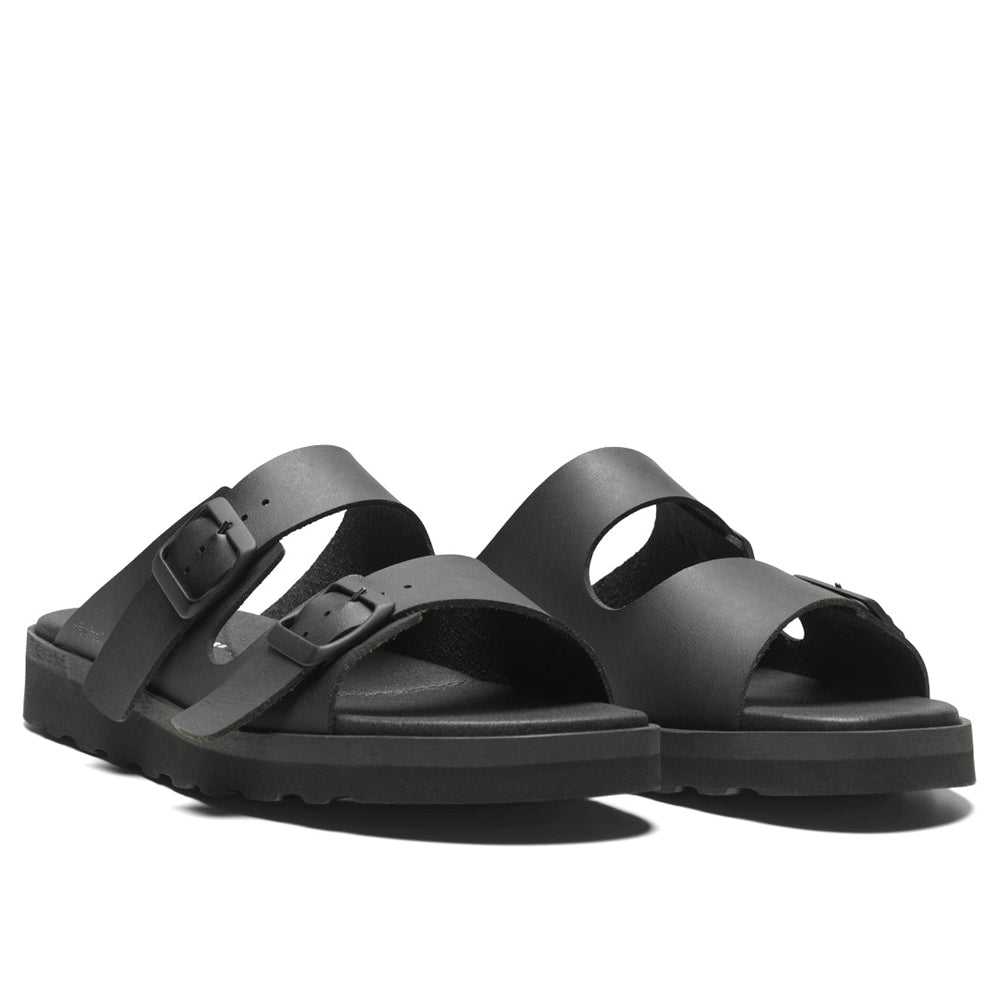 New Feet Connie Brede Sandaler Microfiber Unisex Sort