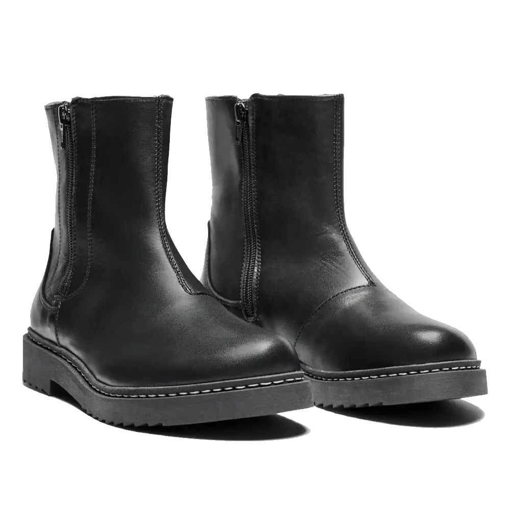 New Feet Lykke Støvler Lynlås Sort