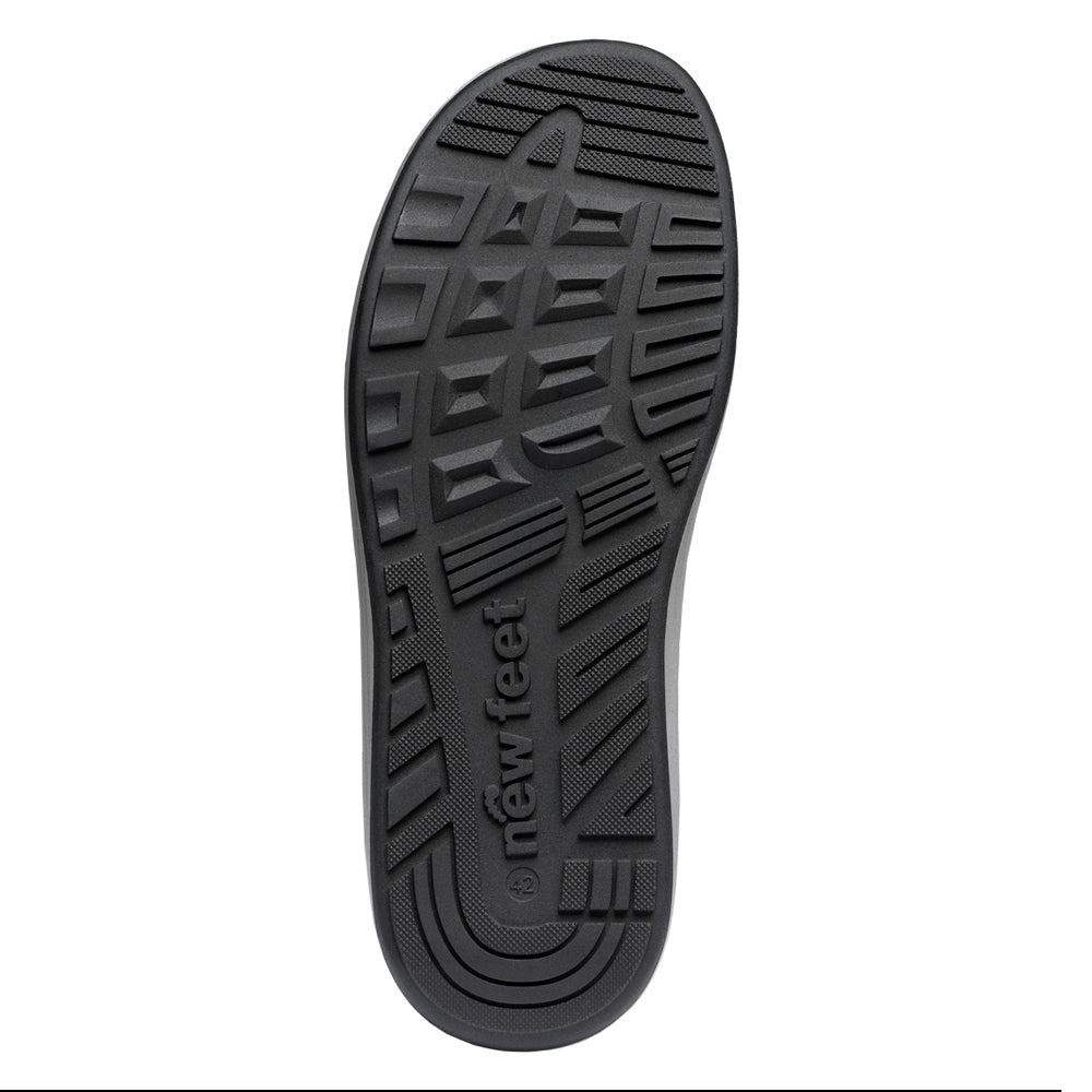 New Feet Frankie Ekstra Brede Boots Lynlås Tex Sort