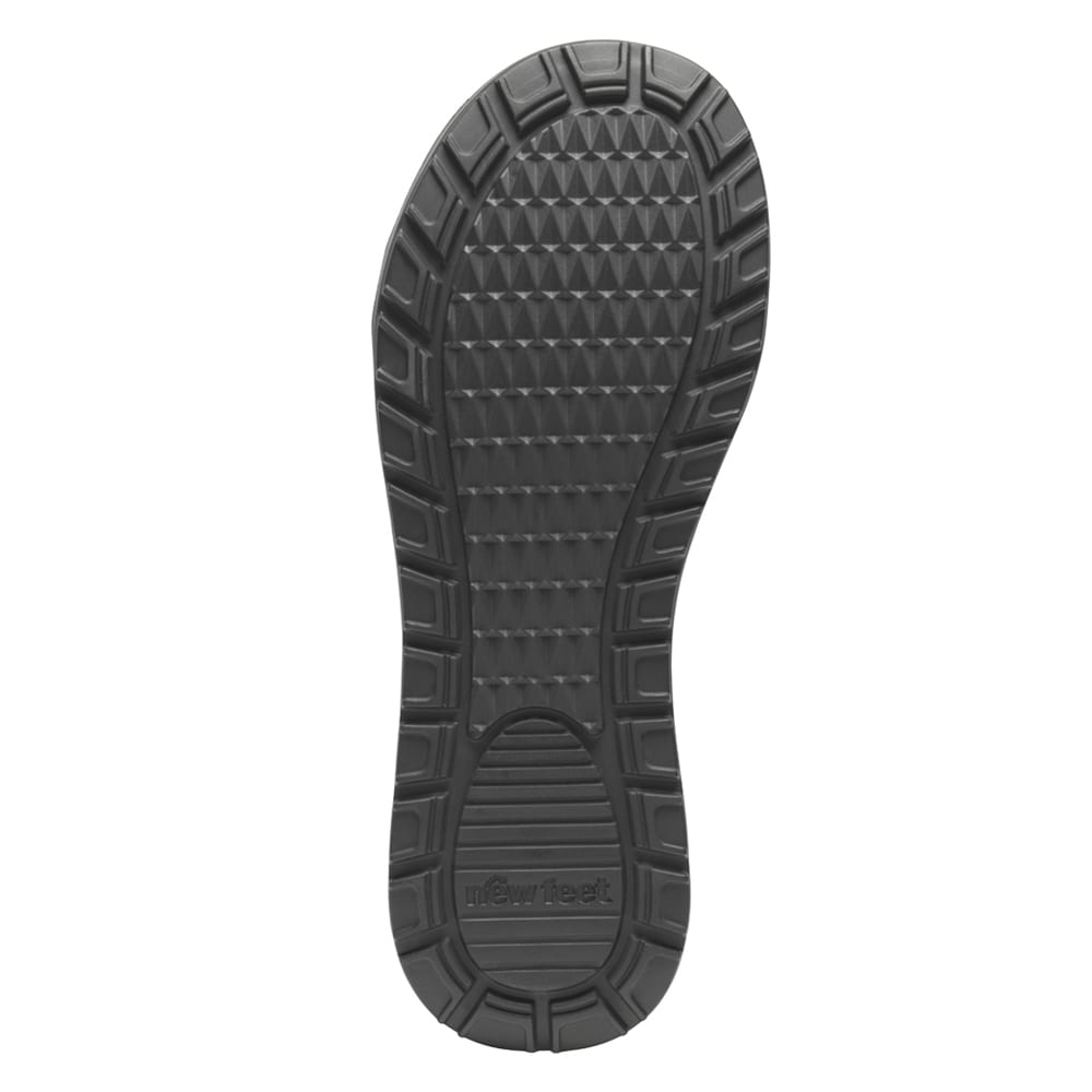 Produktbild 5 - New Feet Helle Extra Breda Skor Dam Dragkedja Stretch Svart