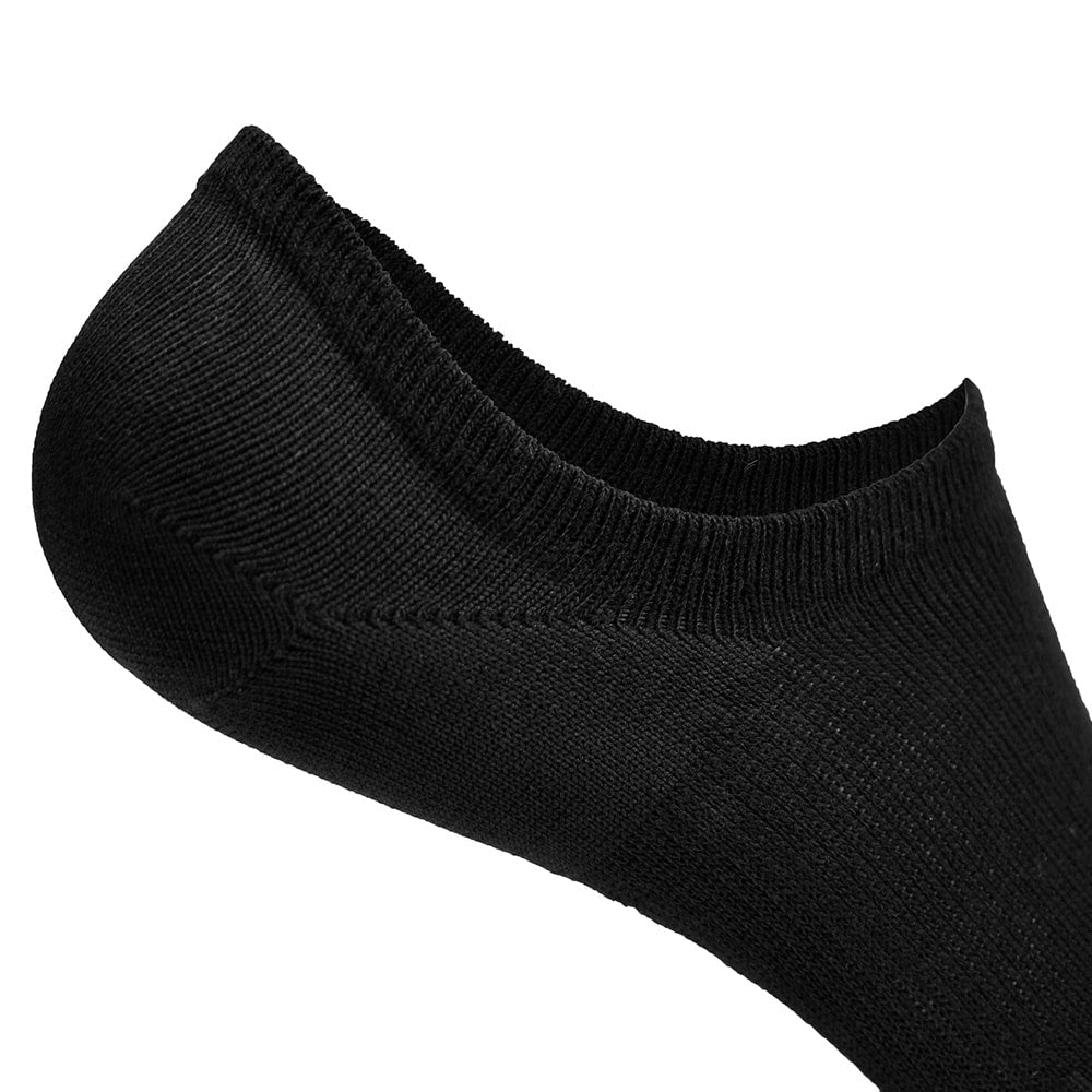 Minfot Ankelstrømper Bambus Sort 1-pak