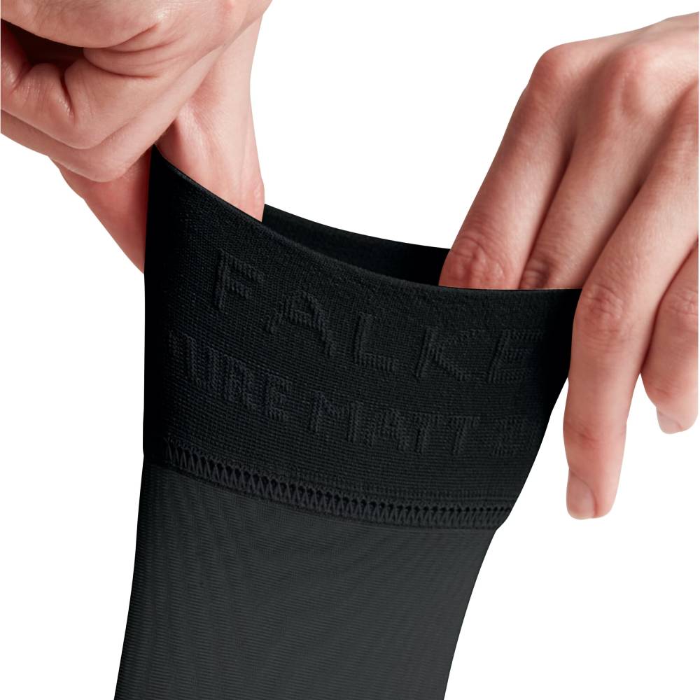 Falke Nylonstrømper Pure Matt 20 Anklet Sort 1-pak