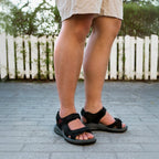 Minfot Sandal Herre Karlshamn Sort