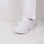 Minfot Joy Sneaker Dame Læder Hvid