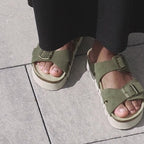 Minfot Upstep Lill Sandaler Dame Ruskind Grøn