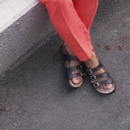 Minfot Upstep Lux Sandaler Dame Sort