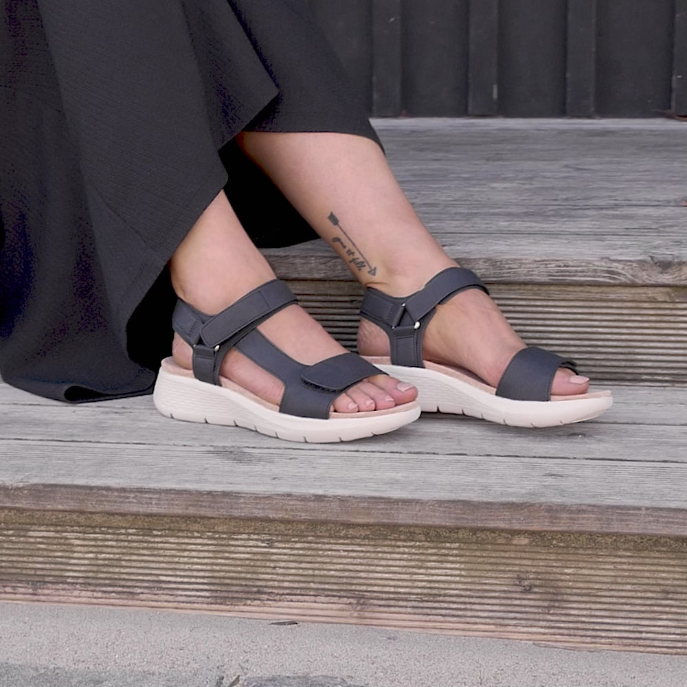 Minfot Cloudlite Joy Sandaler Dame Sort