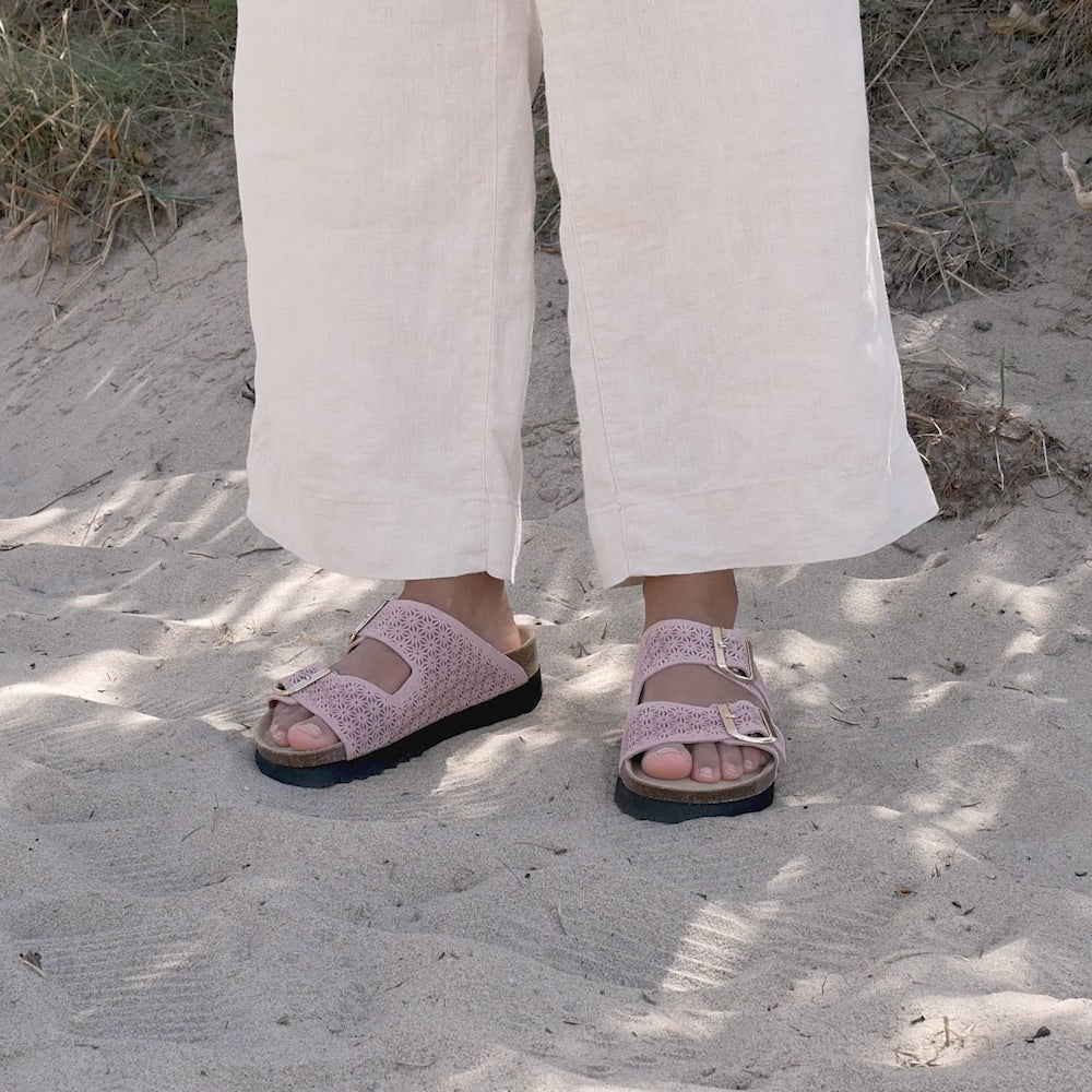 Minfot Daisy Sandaler Dame Ruskind Rosa