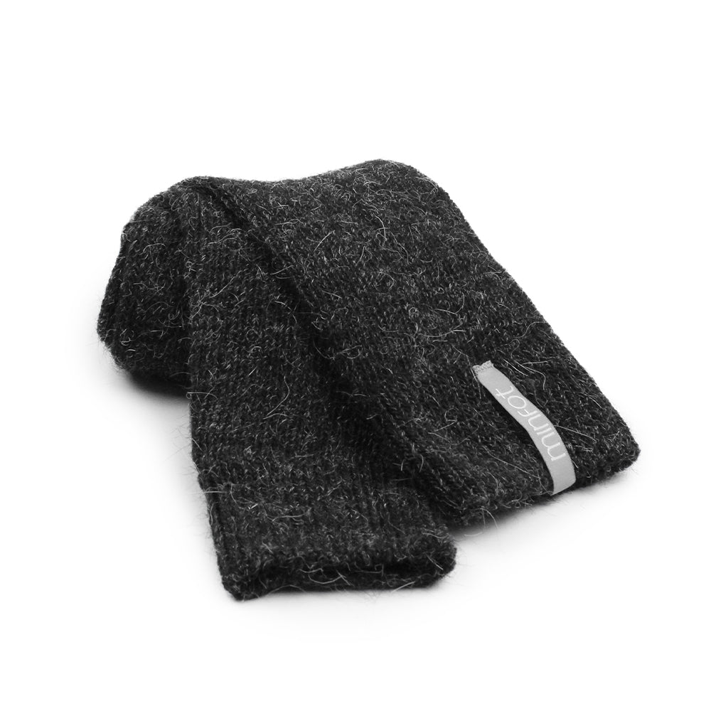 Minfot Alpaka Varmestrømper Antracit 1-pak