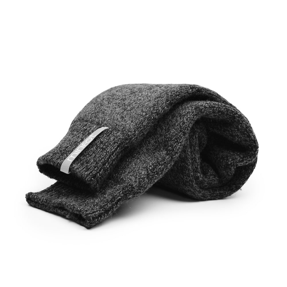 Produktbild 5 - Minfot Raggsockor Mörkgrå Ullmix 1-pack