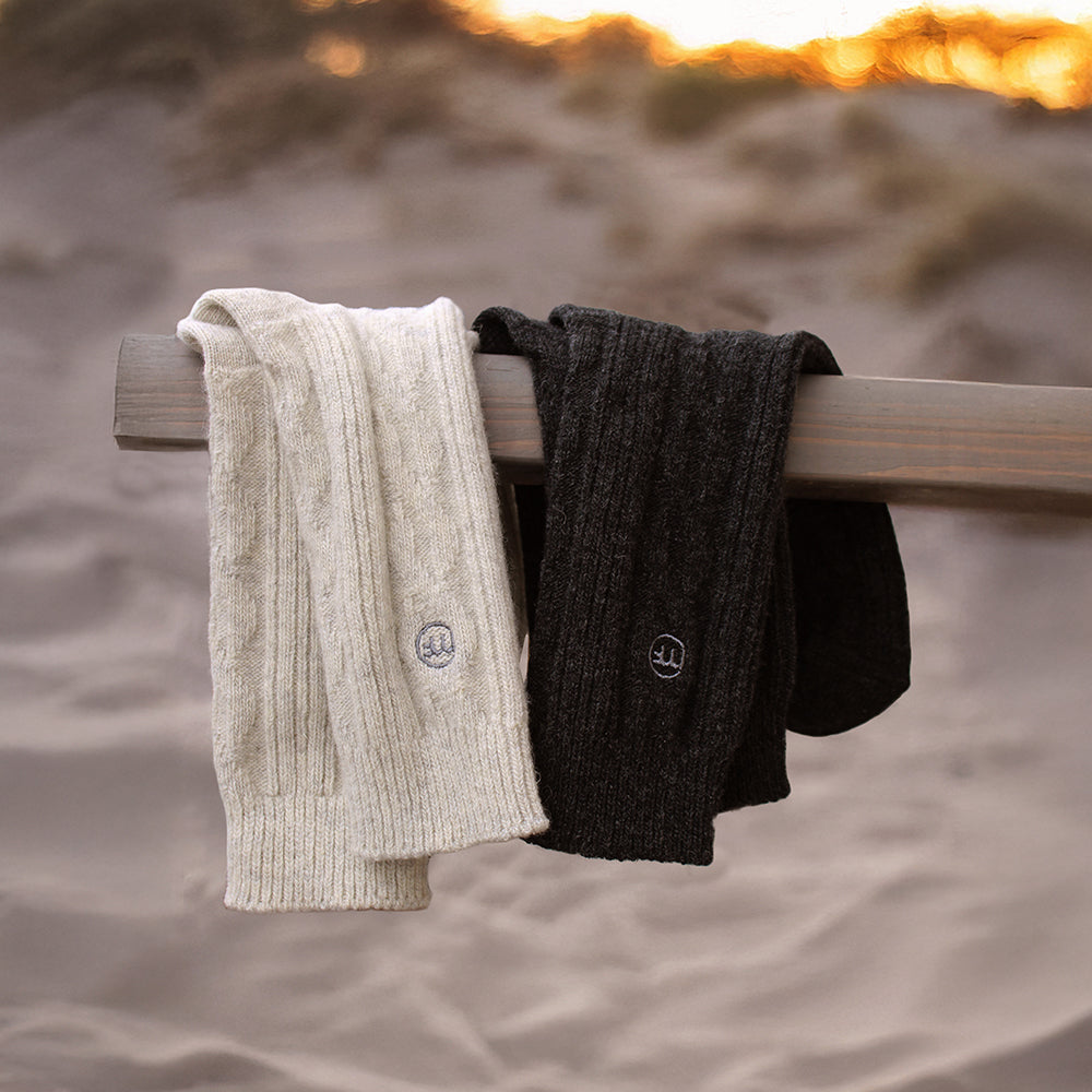 Produktbild 3 - Minfot Dune Uldstrømper 2-pak