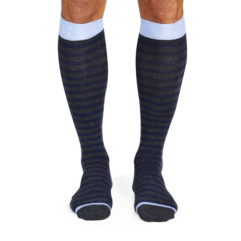 Minfot Støttestrømper bomuld Eco Line Grey 1-pak