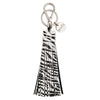 Firefly Refleks Soft Tassel Reflector Zebra Print