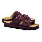 Minfot Sandaler Voss Dame Ruskind Bourgogne