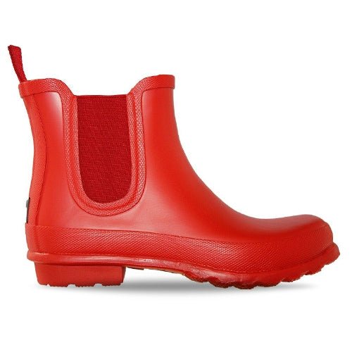 Råå DESIGN Gummistövlar Chelsea Red